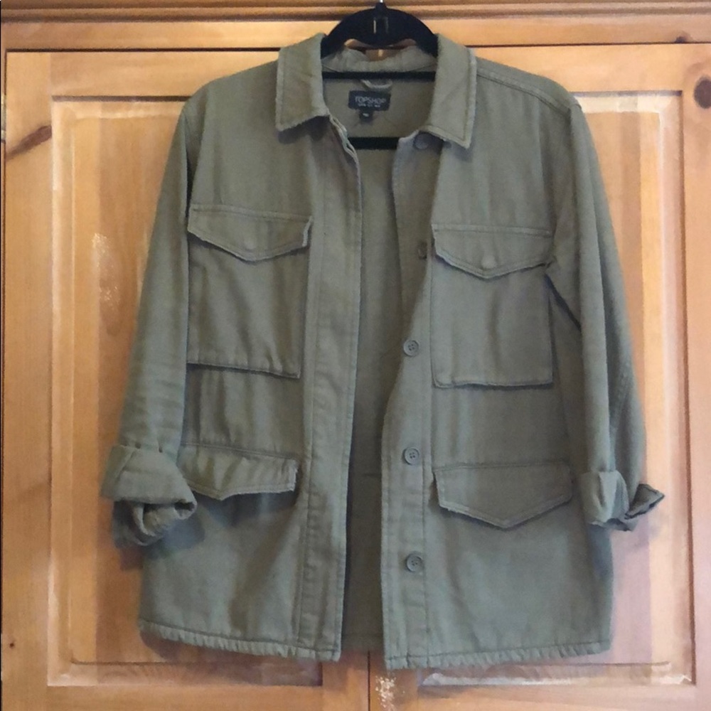 Top Shop Army Green Jacket